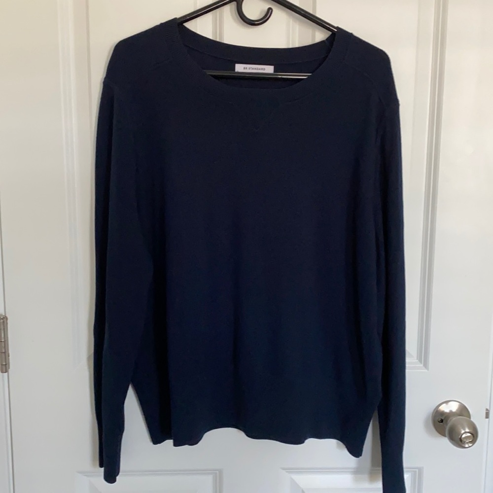 BR Standard navy crew neck sweater (XL)-Like New